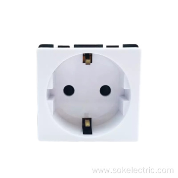 Schuko Power outlet Modular durable electric socket